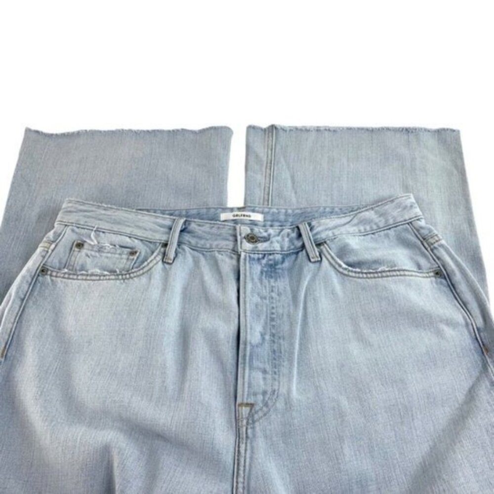 GRLFRND Carla Jeans Raw Hem Light Wash READ - Picture 4 of 7